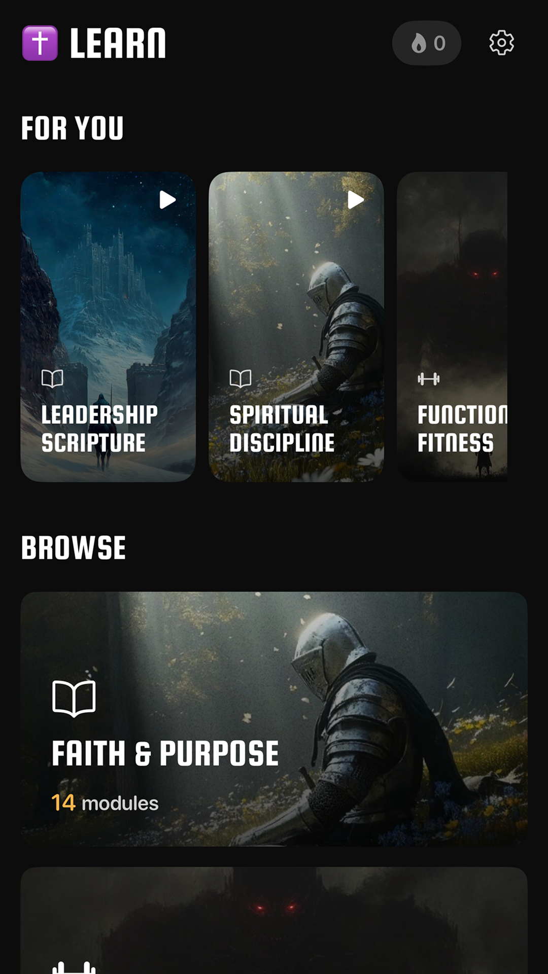 Praise app screenshot right